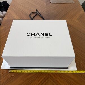 Chanel Bag Box and shopping bag